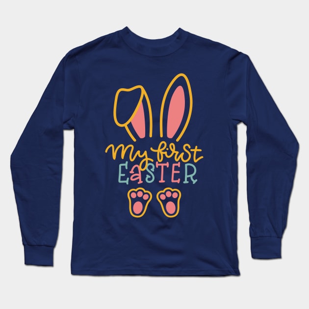 My First Easter Baby Long Sleeve T-Shirt by Illustradise